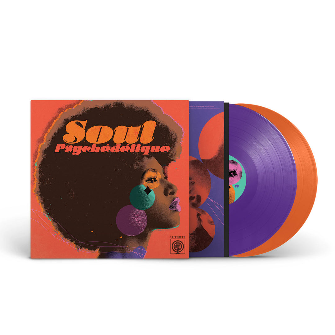 Release Date: 28/11/25 - Soul Psychédélique (The Sounds of Psychedelic Soul & Funk 1967-2024) - Purple (LP1) & Orange (LP2) Vinyl