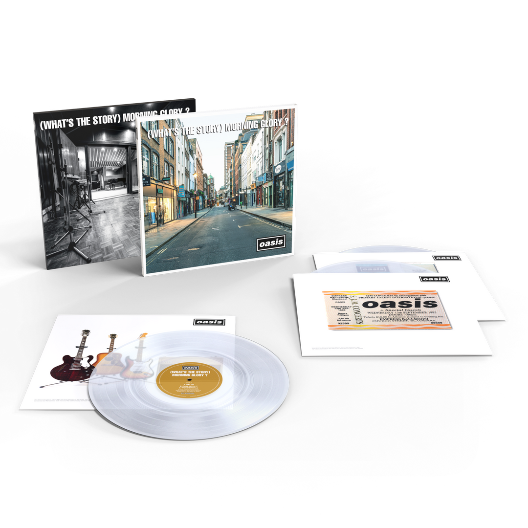 Release Date: 03/10/25 - (What's The Story) Morning Glory? (30th Anniversary Deluxe Edition -Crystal Clear 3LP)