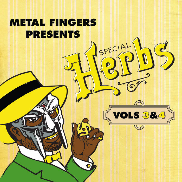 Release Date: 05/09/2025 - Metal Fingers Presents: Special Herbs Vol. 3 & 4 (Lemon Yellow Vinyl)