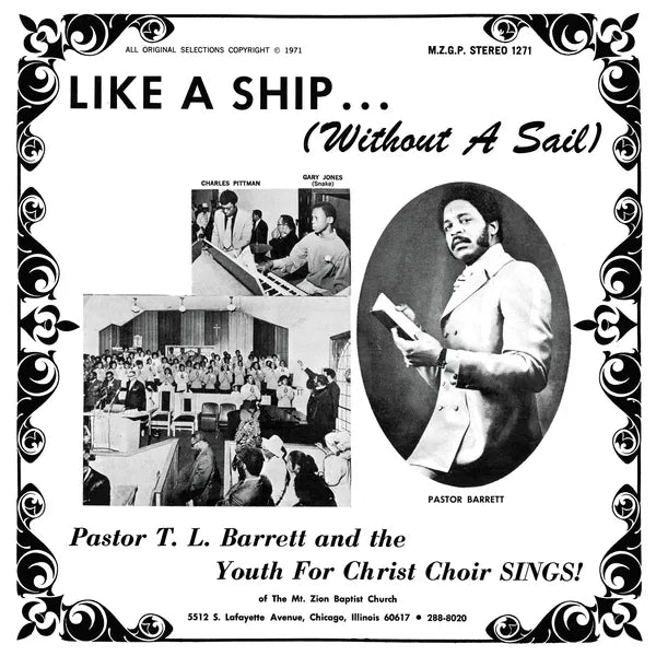 Like A Ship (Without A Sail) Ice Transparent Vinyl
