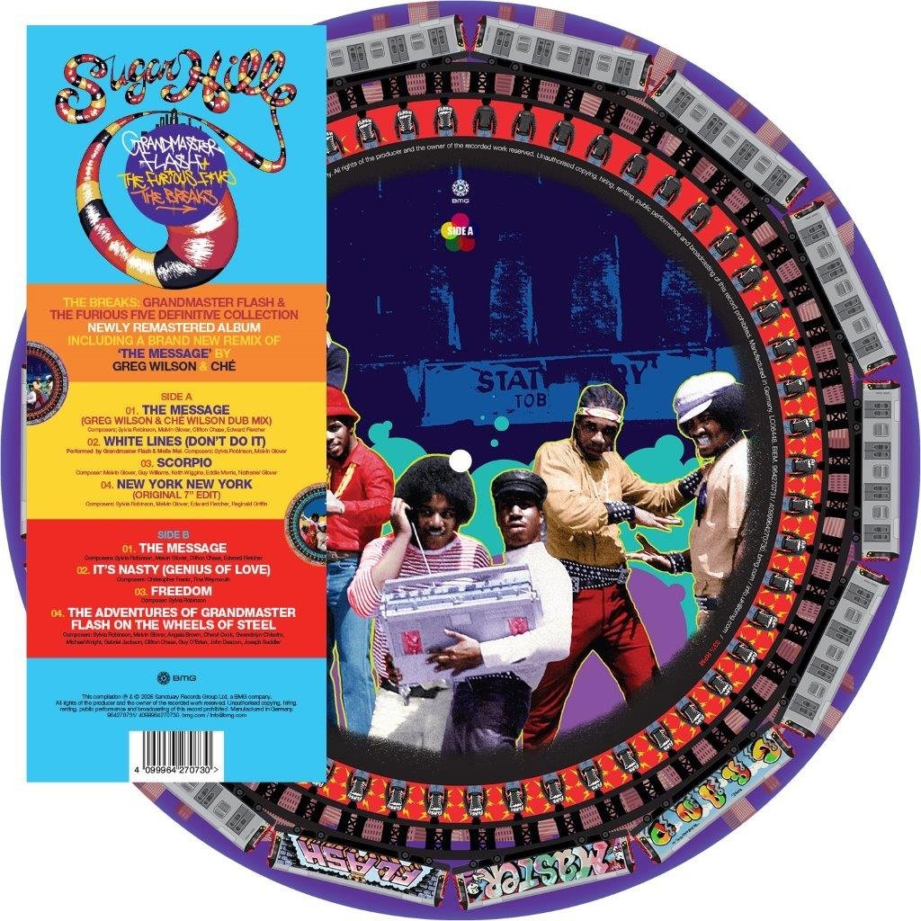 Release Date: 30/10/26 - The Breaks: Grandmaster Flash & The Furious Five Definitive Collection [Limited Edition Zoetrope Vinyl]
