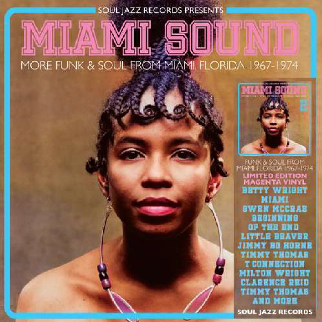 Release Date: 02/10//26 - Miami Sound 2 – More Funk & Soul From Miami, Florida 1967-74 (Magenta Vinyl) (2LP)
