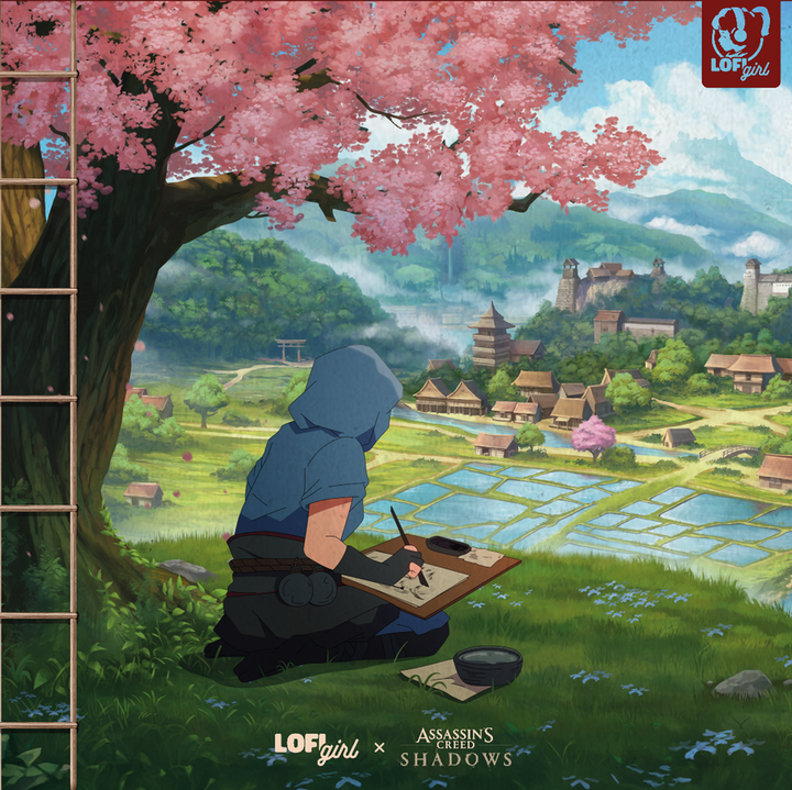 Release Date: 18/07/25 - Lofi Girl x Assassin’s Creed: Shadows (Red Marbled 2 LP)