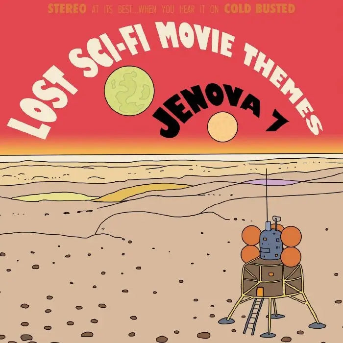 Release date: 05/7/24 - Lost Sci-Fi Movie Themes (White & Orange Marbled Vinyl)