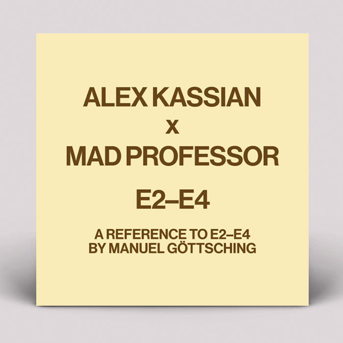 A reference to E2-E4 by Manuel Gottsching (Mad Professor Remix)
