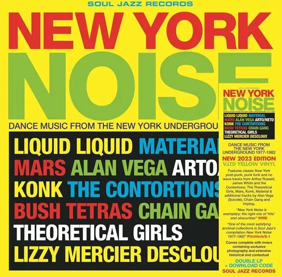 New York Noise: Dance Music from The New York Underground 1978-82 (Yellow Vinyl)